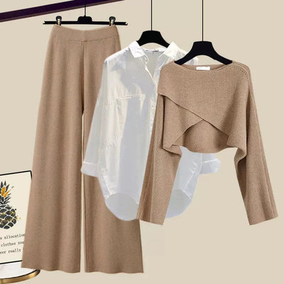 Tina - Comfortable three-piece long-sleeved set