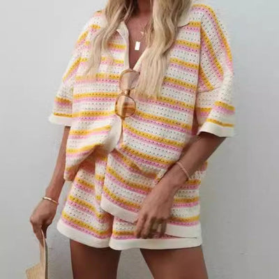Dalia – Crochet Circle Lace Two-Piece Set