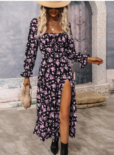 Bianca – Romantic Floral Midi Dress