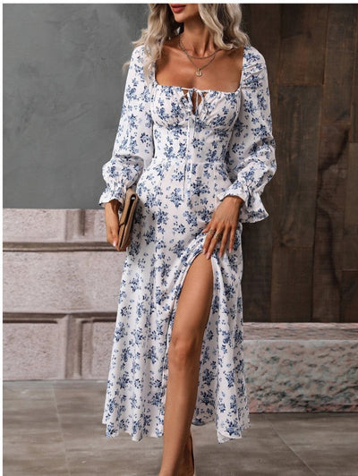 Bianca – Romantic Floral Midi Dress