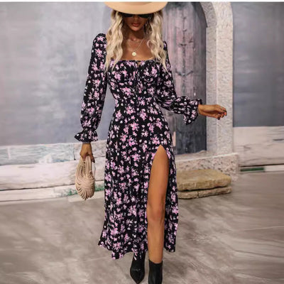 Bianca – Romantic Floral Midi Dress
