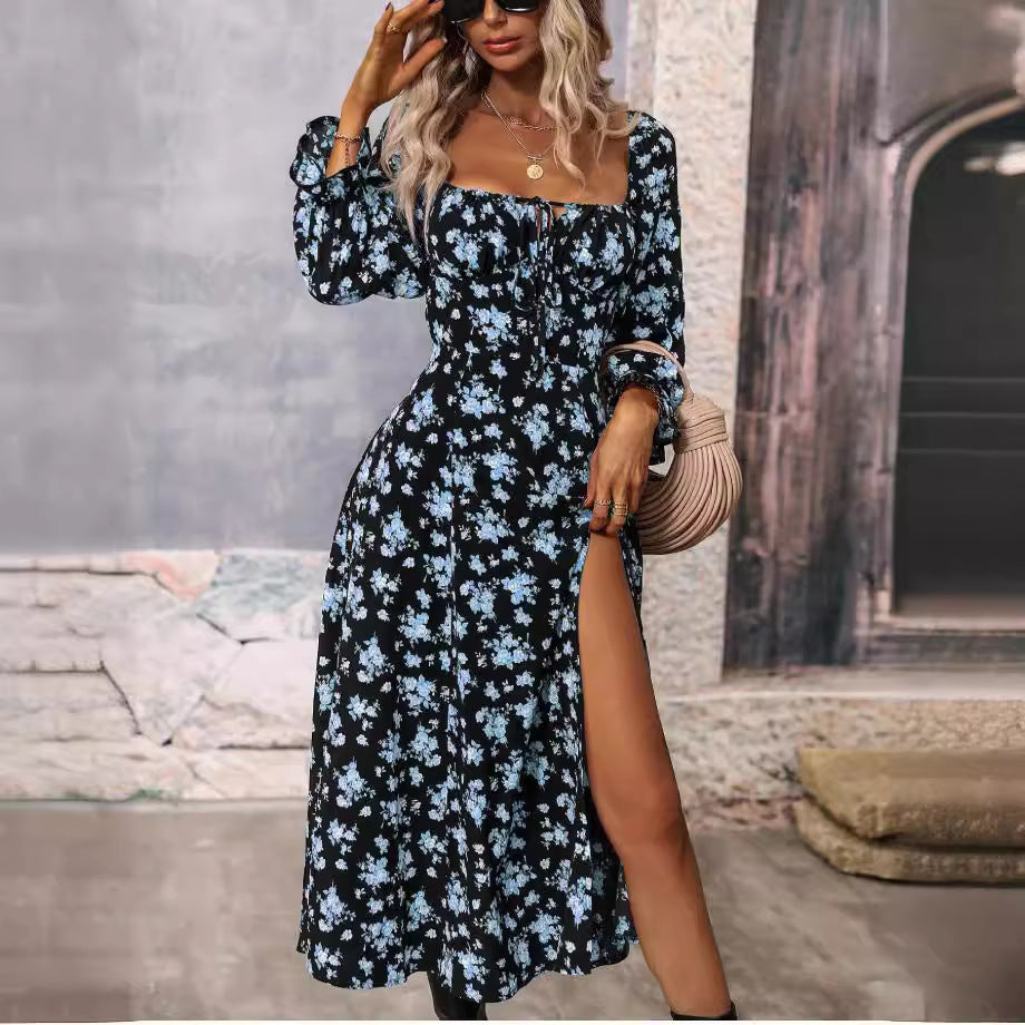 Bianca – Romantic Floral Midi Dress
