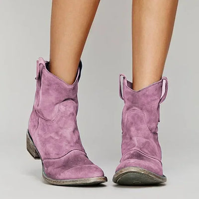 Fria – Distressed Ankle Boots